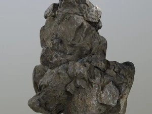 ロック 3Dモデル