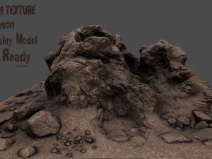 rock3 3D 模型
