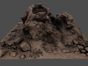 rock3 3D Model