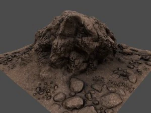 rock3 3D Model