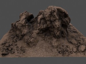 rock3 3D मॉडल