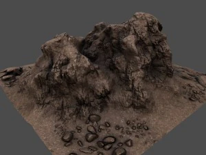 rock3 3D Model