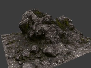 roccia5 Modello 3D