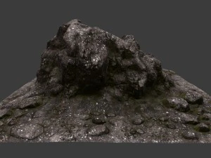 roccia5 Modello 3D