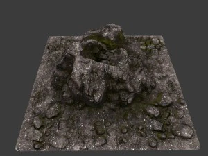 roccia5 Modello 3D