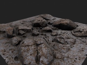 rock Modello 3D
