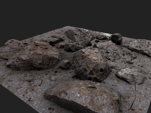 rock Modello 3D