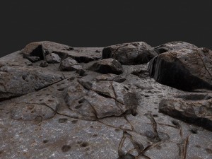 rock Modello 3D