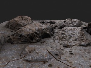 rock Modello 3D