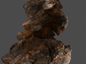 skull rock 3D Model