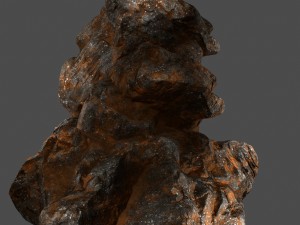 skull rock 3D Model