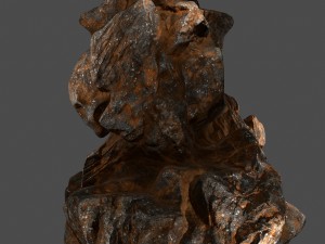 skull rock 3D Model