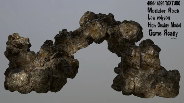 roccia8 Modello 3D .c4d .max .obj .3ds .fbx .stl .blend 