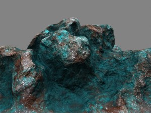 rock Modello 3D