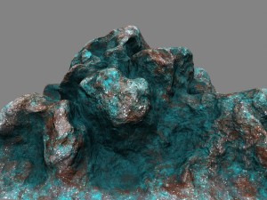 rock Modello 3D