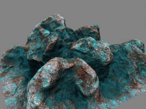 rock Modello 3D