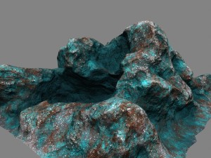 rock Modello 3D