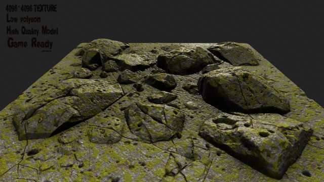 rocks 3D Model .c4d .max .obj .3ds .fbx .stl .blend 