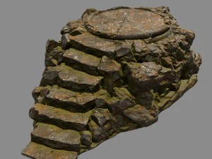 temple 3D Model