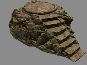 temple 3D Model