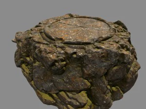 temple 3D Model