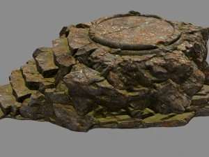 temple 3D Model