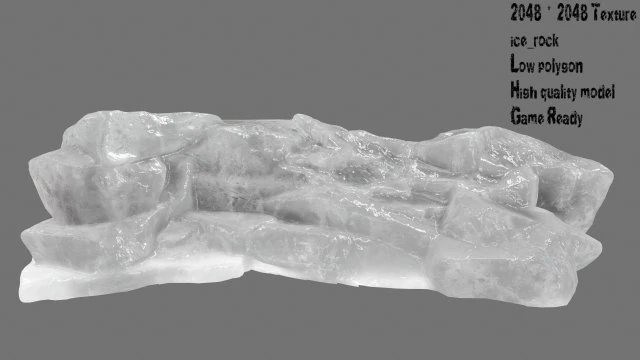 ice 5 3D Model .c4d .max .obj .3ds .fbx .stl .blend