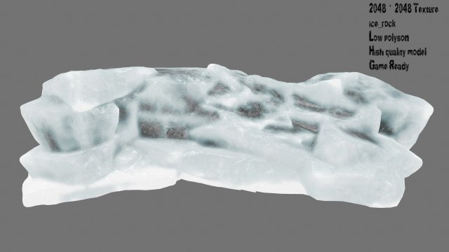 ice 6 Model 3D .c4d .max .obj .3ds .fbx .stl .blend