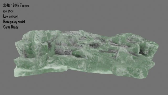 ice 9 3D Model .c4d .max .obj .3ds .fbx .stl .blend 