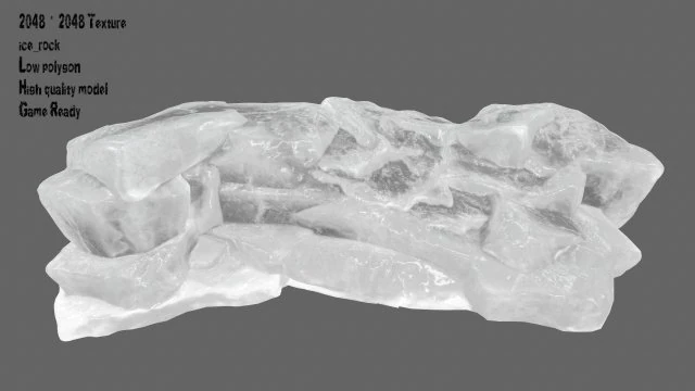 ice 11 3D Model .c4d .max .obj .3ds .fbx .stl .blend 