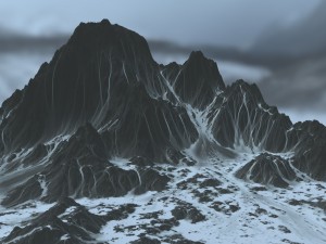 snow mountain 3D Модель