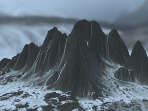 snow mountain 3D Модель