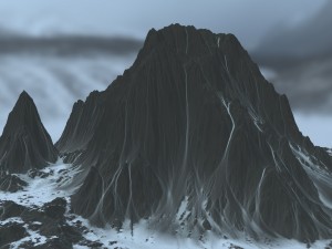 snow mountain 3D Модель