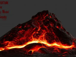 lava rock 15 3D Model