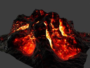 lava rock 18 3D मॉडल