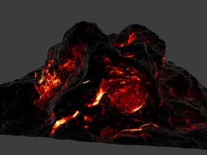 lava rock 18 3D मॉडल