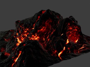 lava rock 18 3D मॉडल