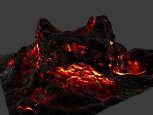 lava rock 18 3D मॉडल