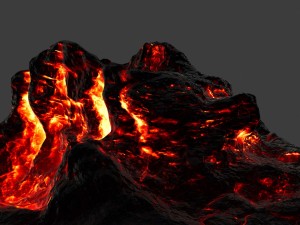 lava rock 18 3D मॉडल
