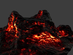 lava rock 18 3D मॉडल
