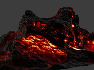lava rock 18 3D मॉडल