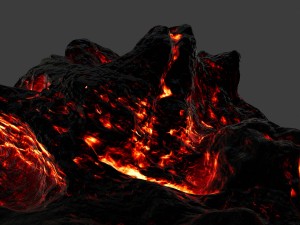 lava rock 18 3D मॉडल