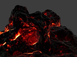 lava rock 18 3D मॉडल