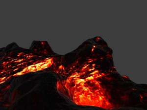 lava rock 18 3D मॉडल