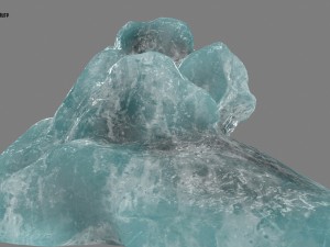 ice rock 3D Model