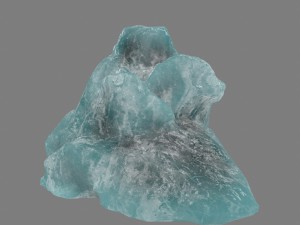 ice rock 3D 모델