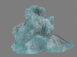 ice rock 3D 모델