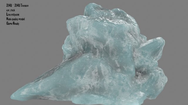 ice 3D-Modell .c4d .max .obj .3ds .fbx .stl .blend 