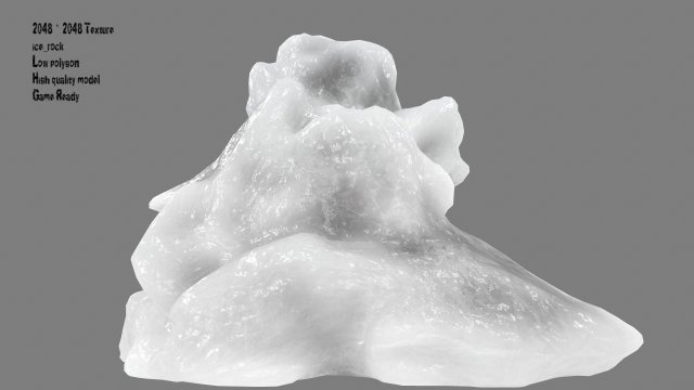 ice 3D 模型 .c4d .max .obj .3ds .fbx .stl .blend