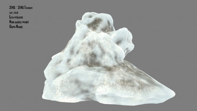 ice 3D 모델 .c4d .max .obj .3ds .fbx .stl .blend 
